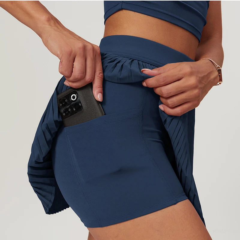 Pleated Sport Skirt