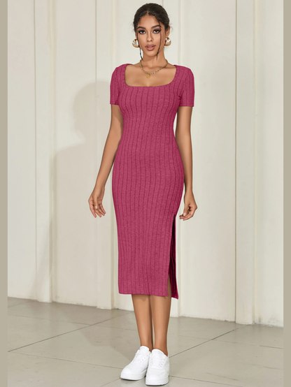 Sculpt Knit Midi