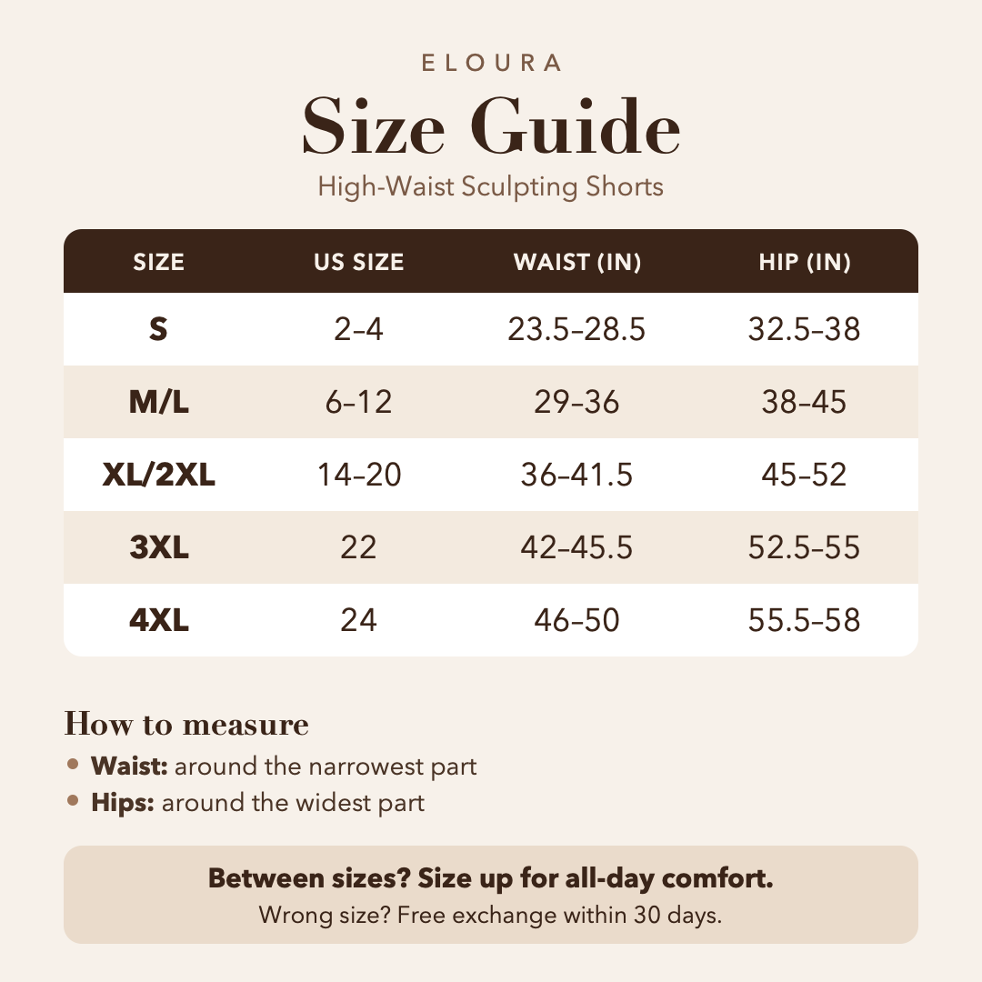 High-Waist Sculpting Shorts